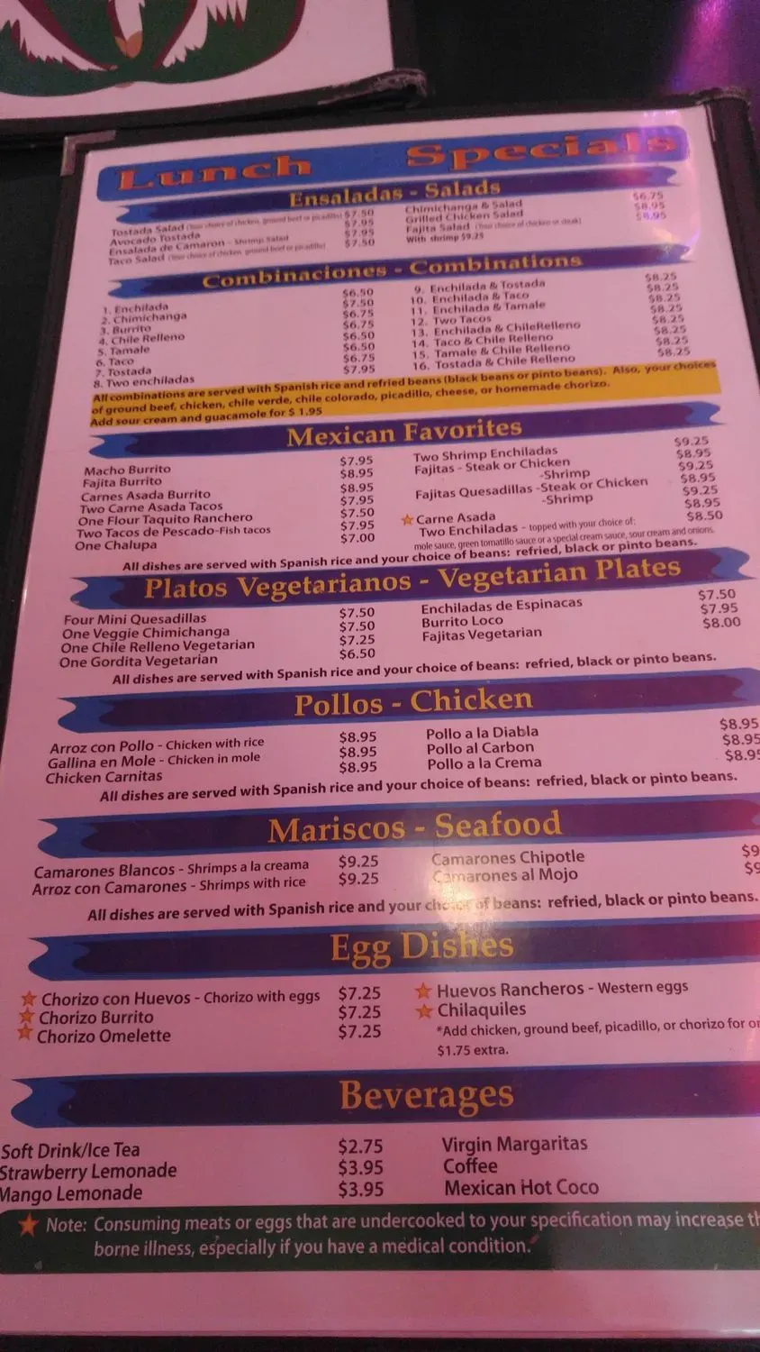 Menu 3