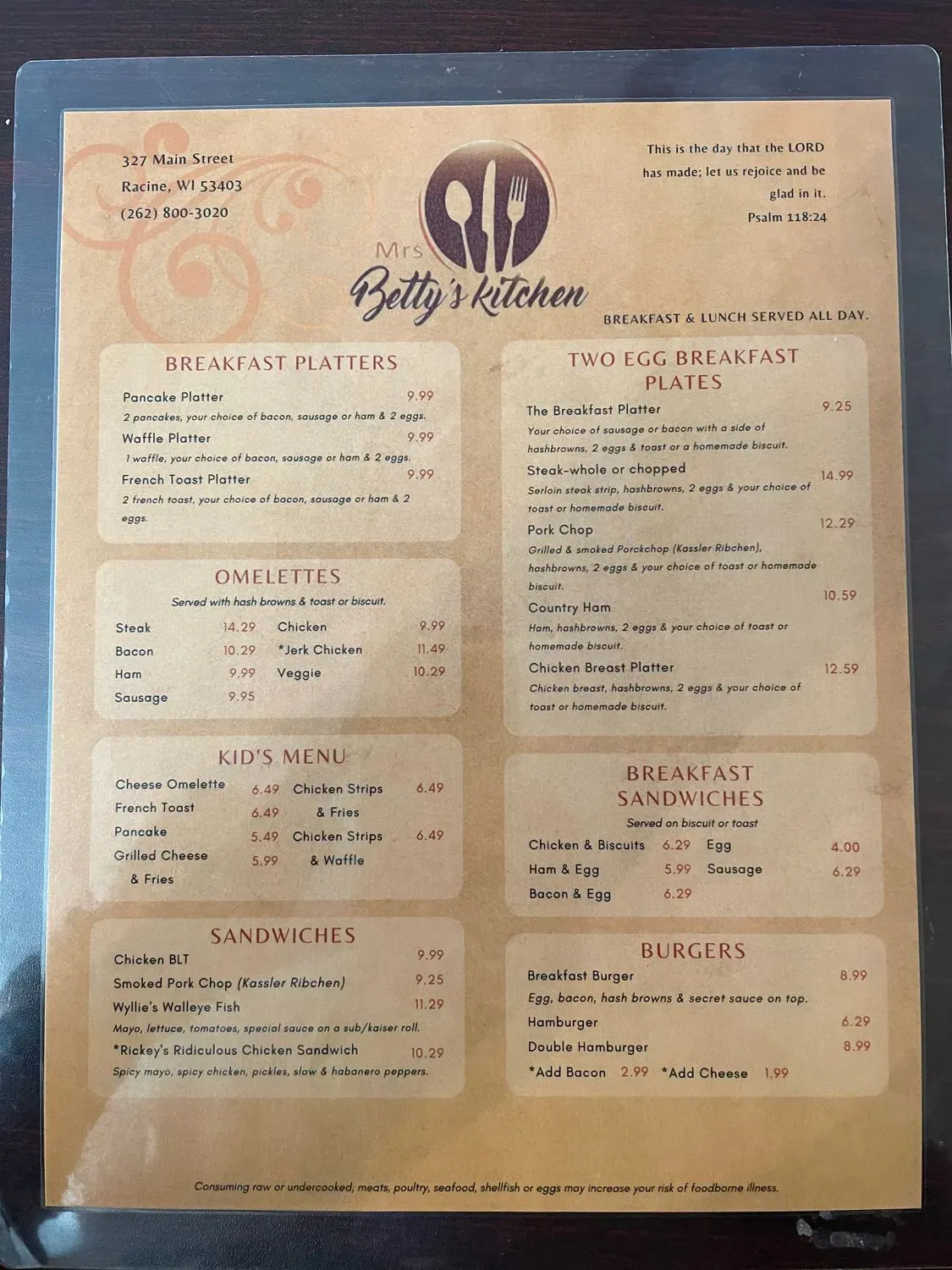 Menu 4