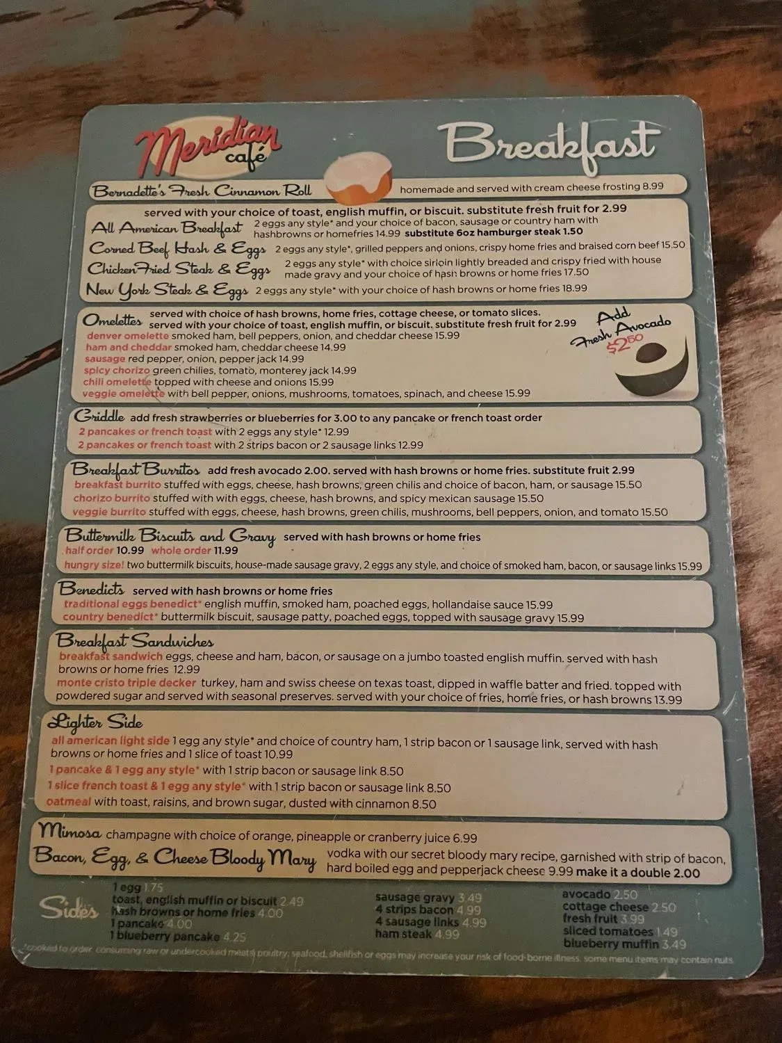 Menu 4