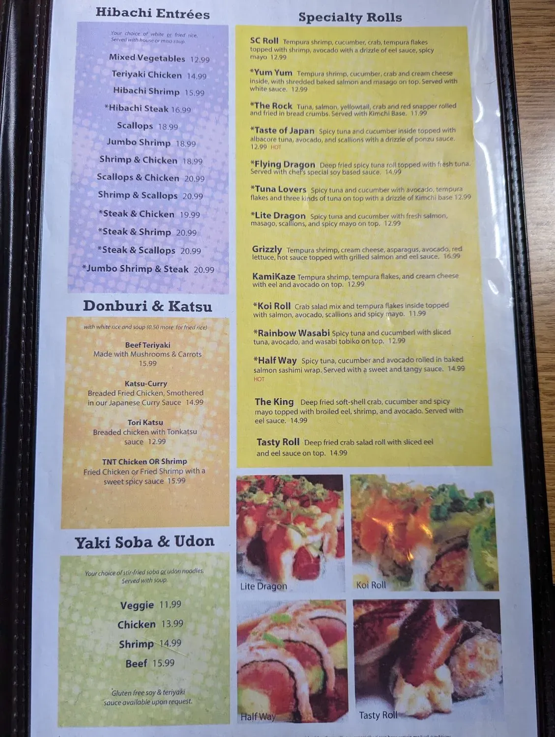 Menu 3