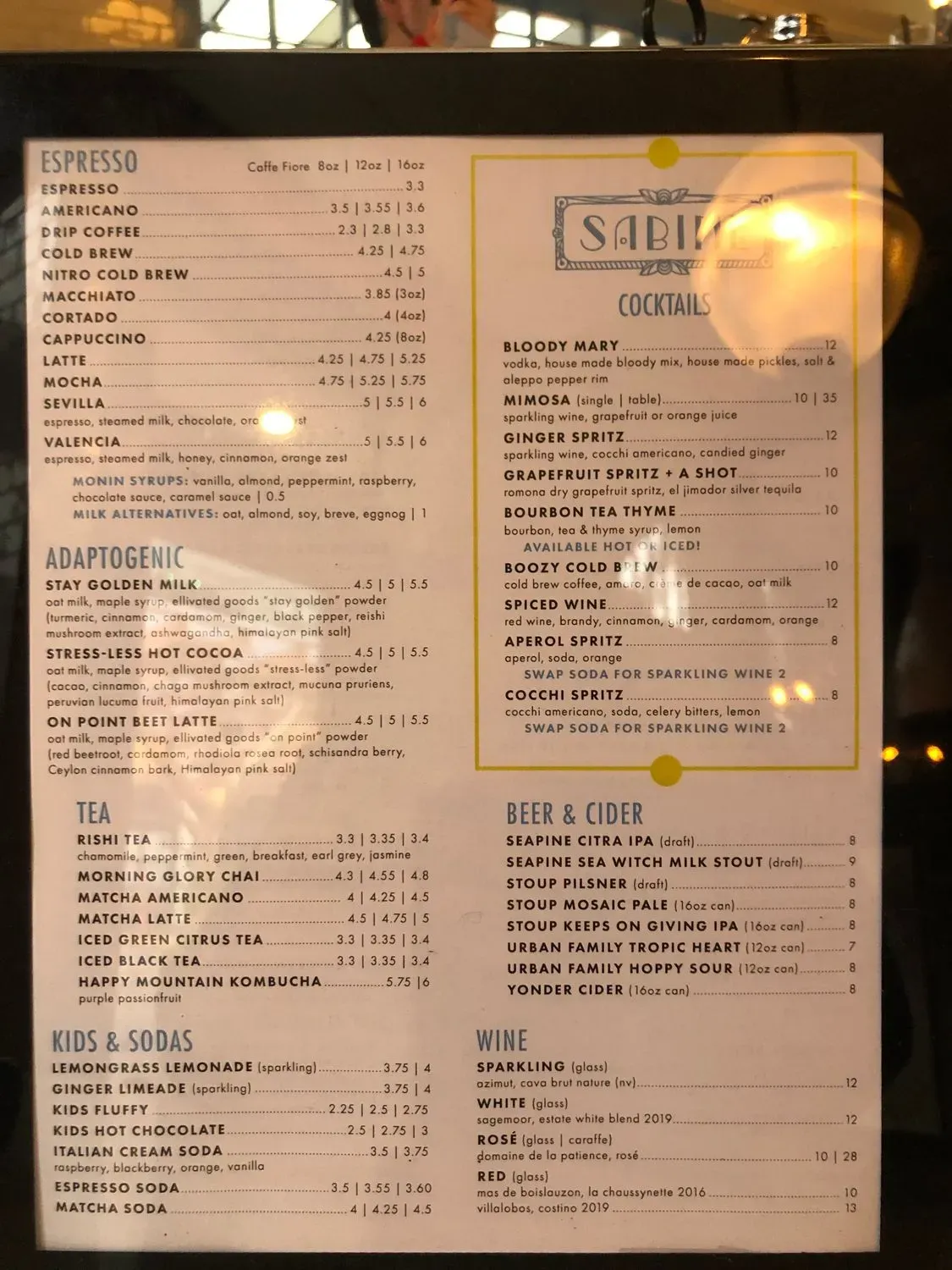 Menu 4