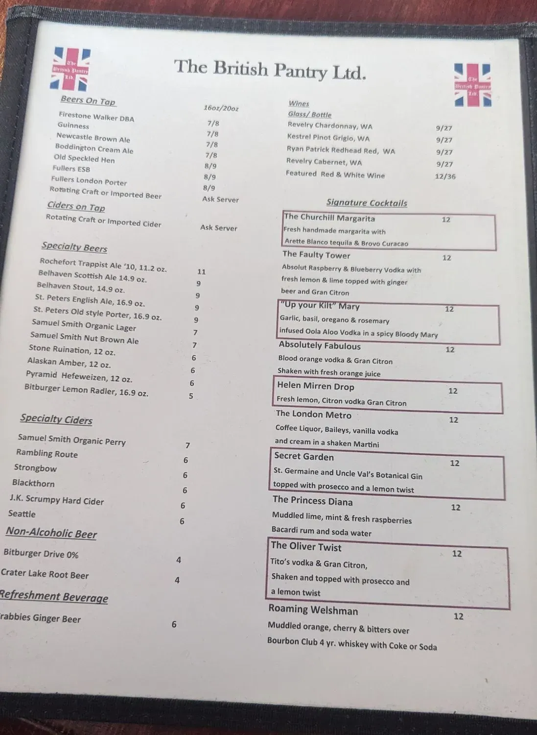 Menu 4