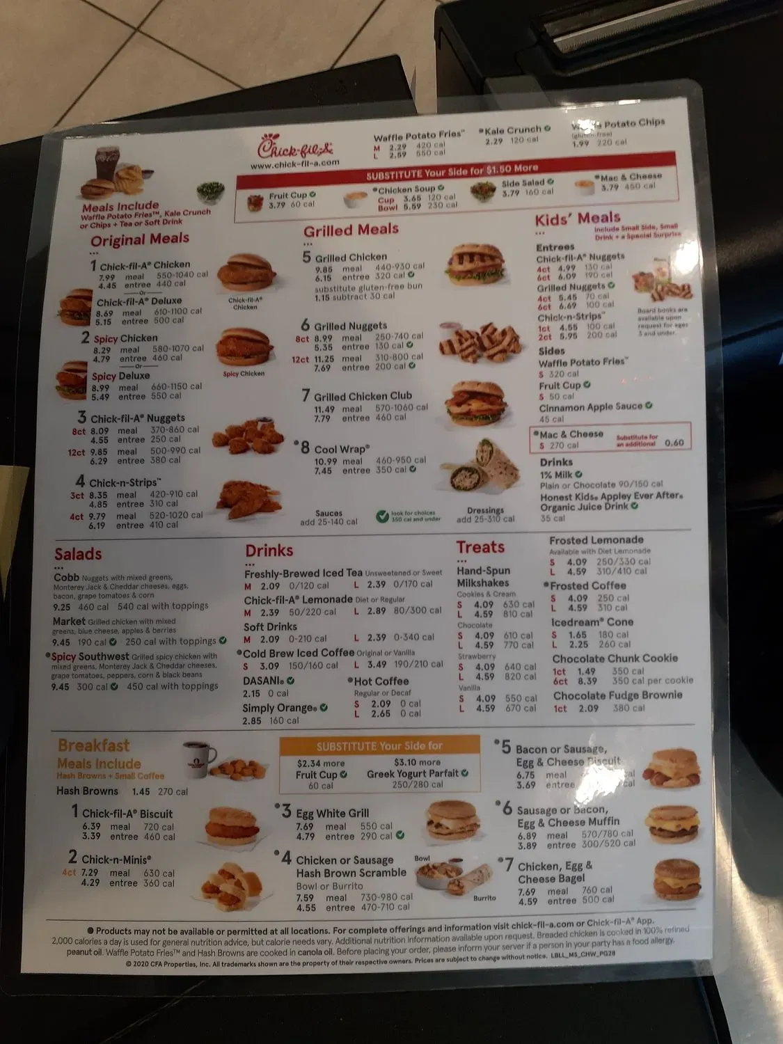 Menu 4