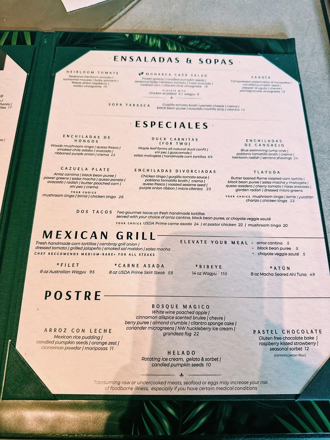 Menu 4