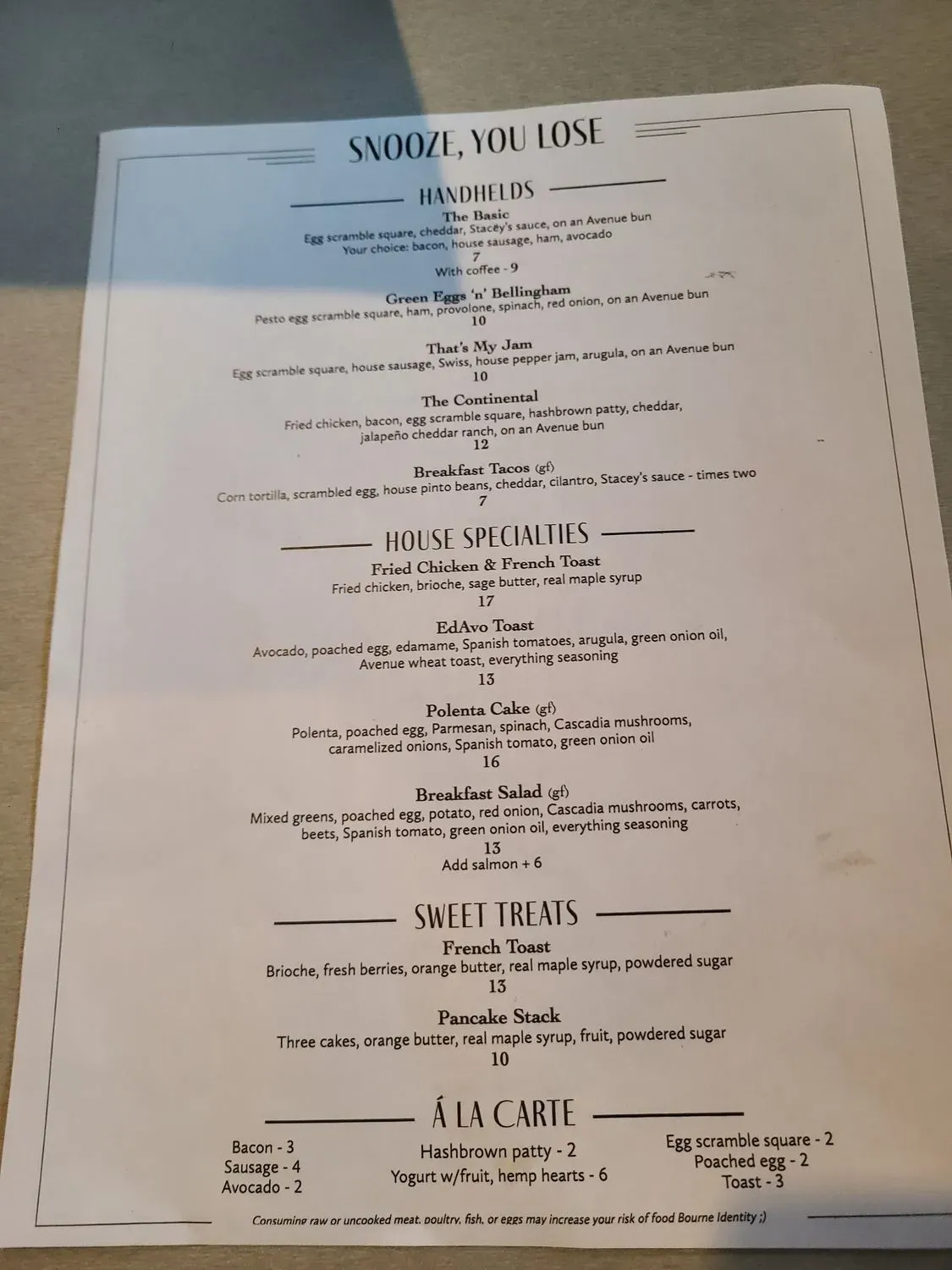 Menu 3