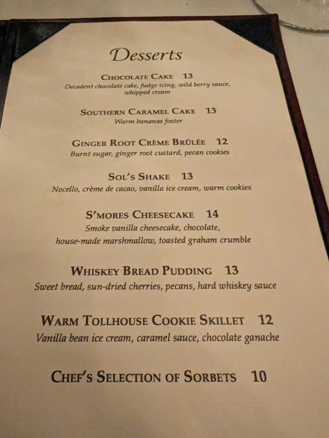 Menu 6