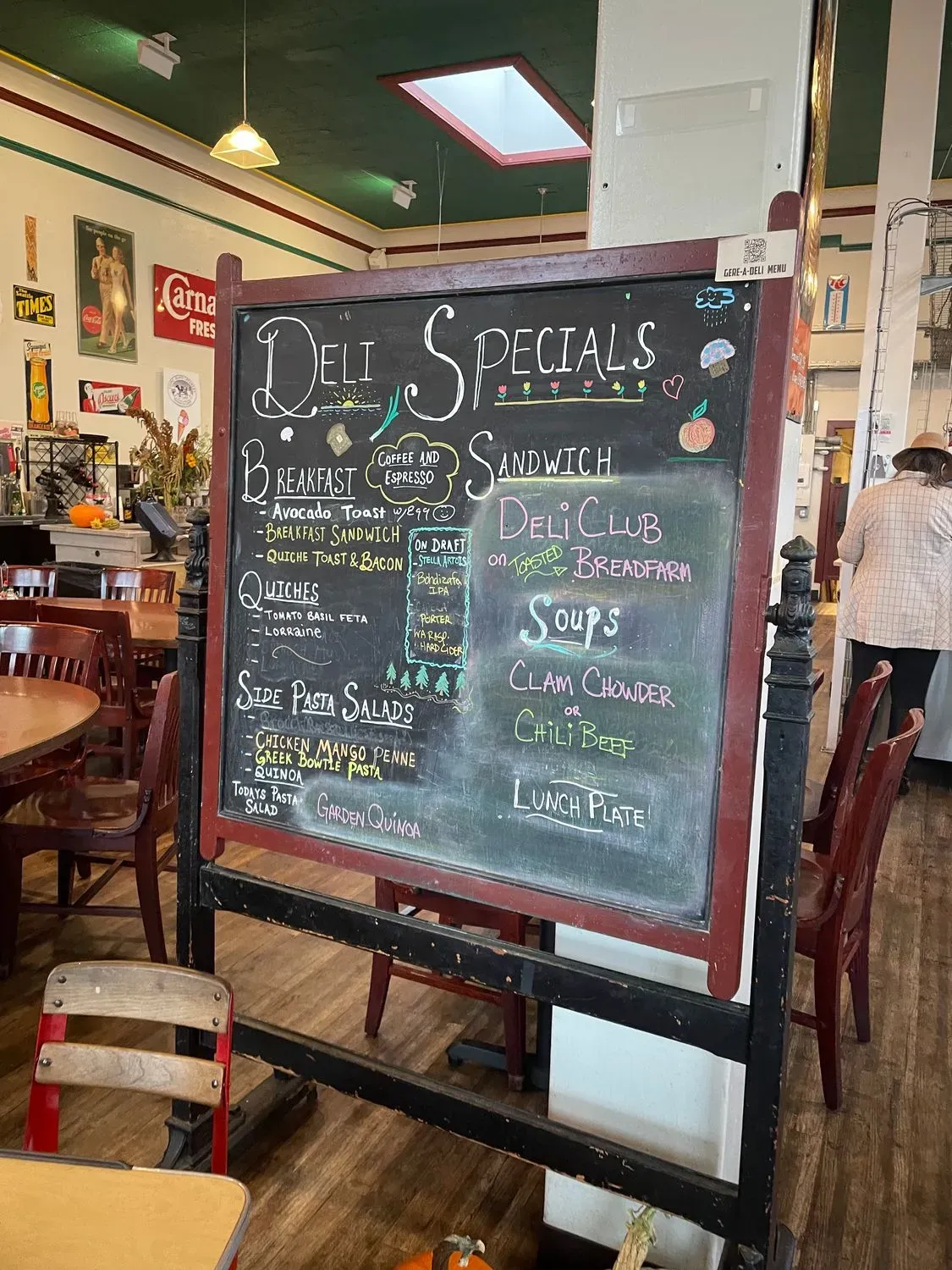 GERE-a-DELI Menu - Updated October 2025