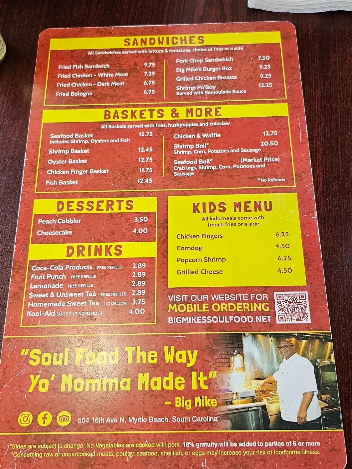 Menu 3