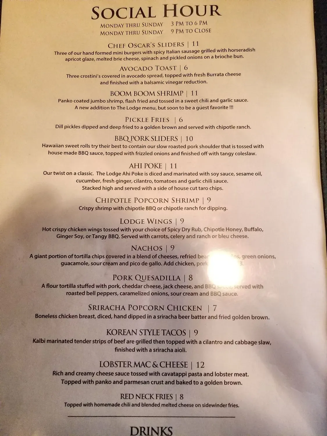 Menu 6