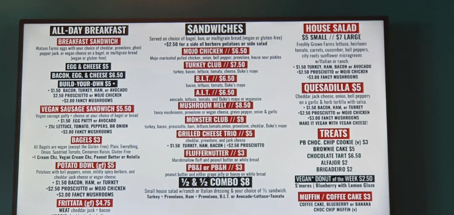 Menu 3