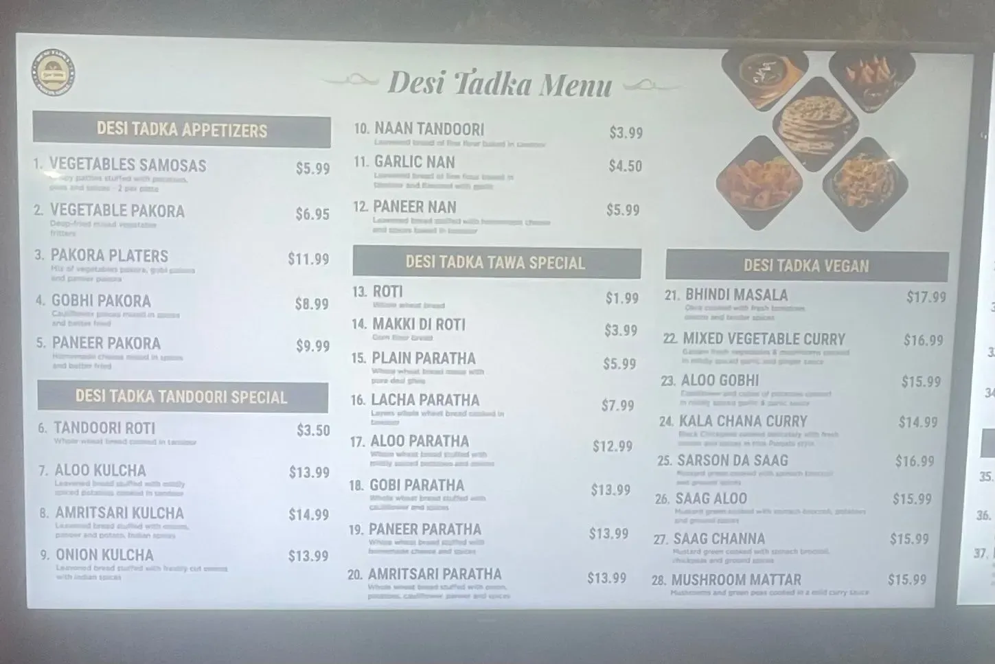 Menu 6