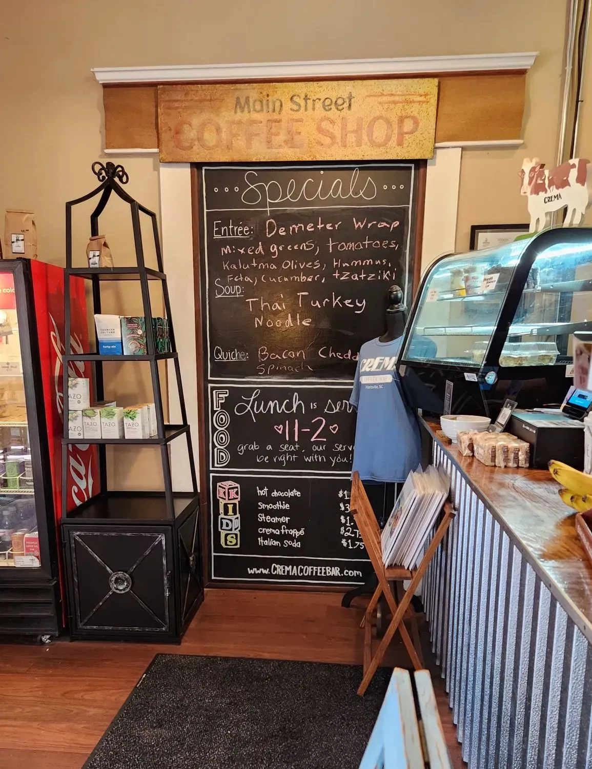 Crema Coffee Bar and Catering Menu - Updated October 2025
