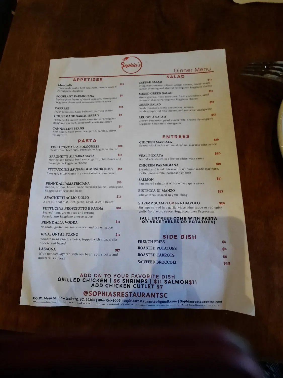 Menu 3