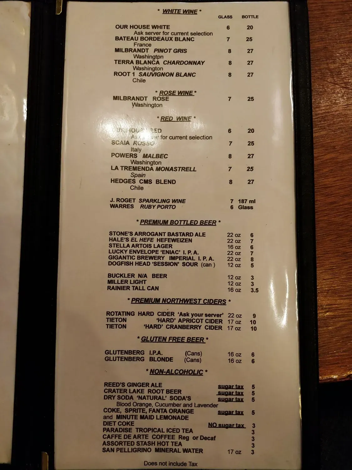 Menu 4