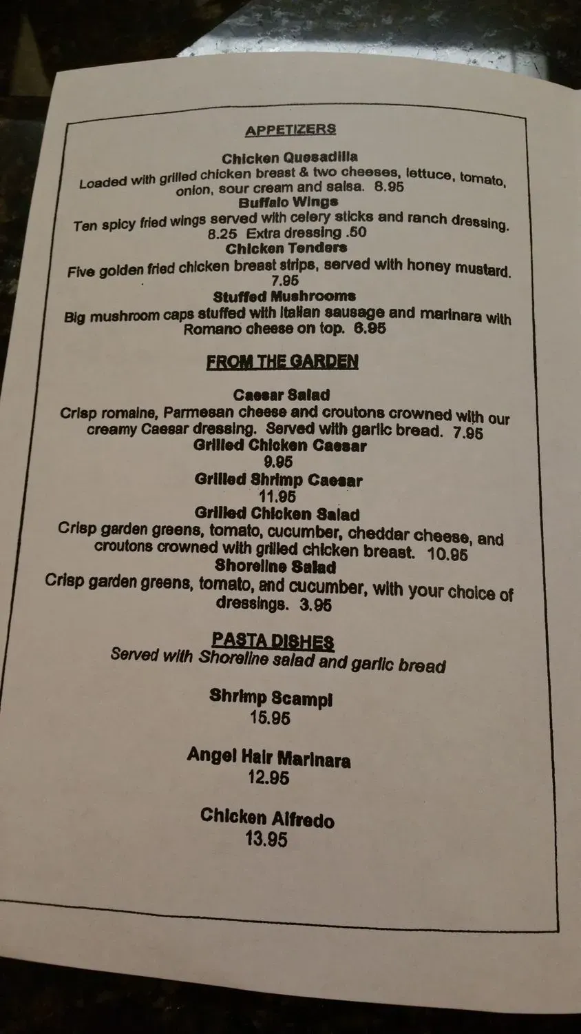 Menu 4