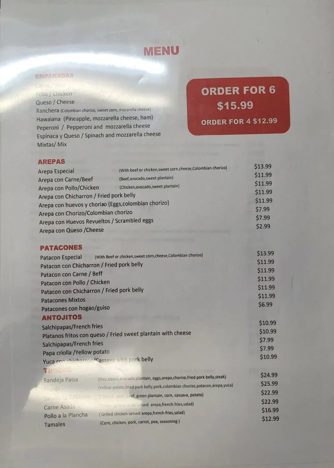 Menu 4