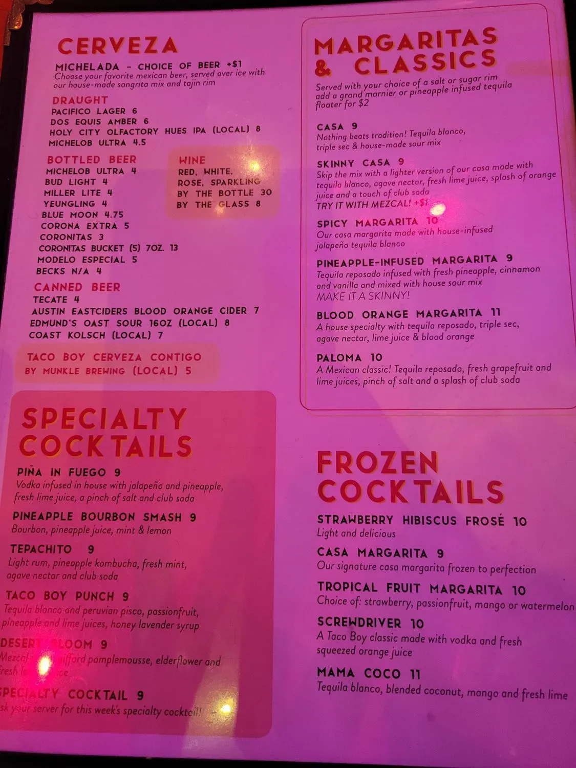 Menu 3