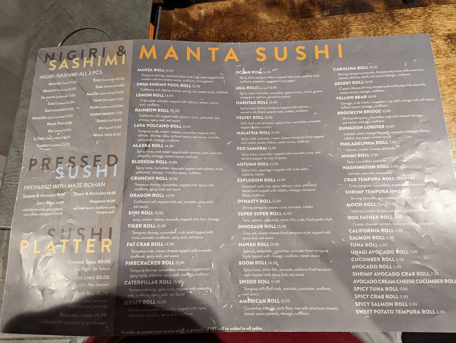 Menu 3