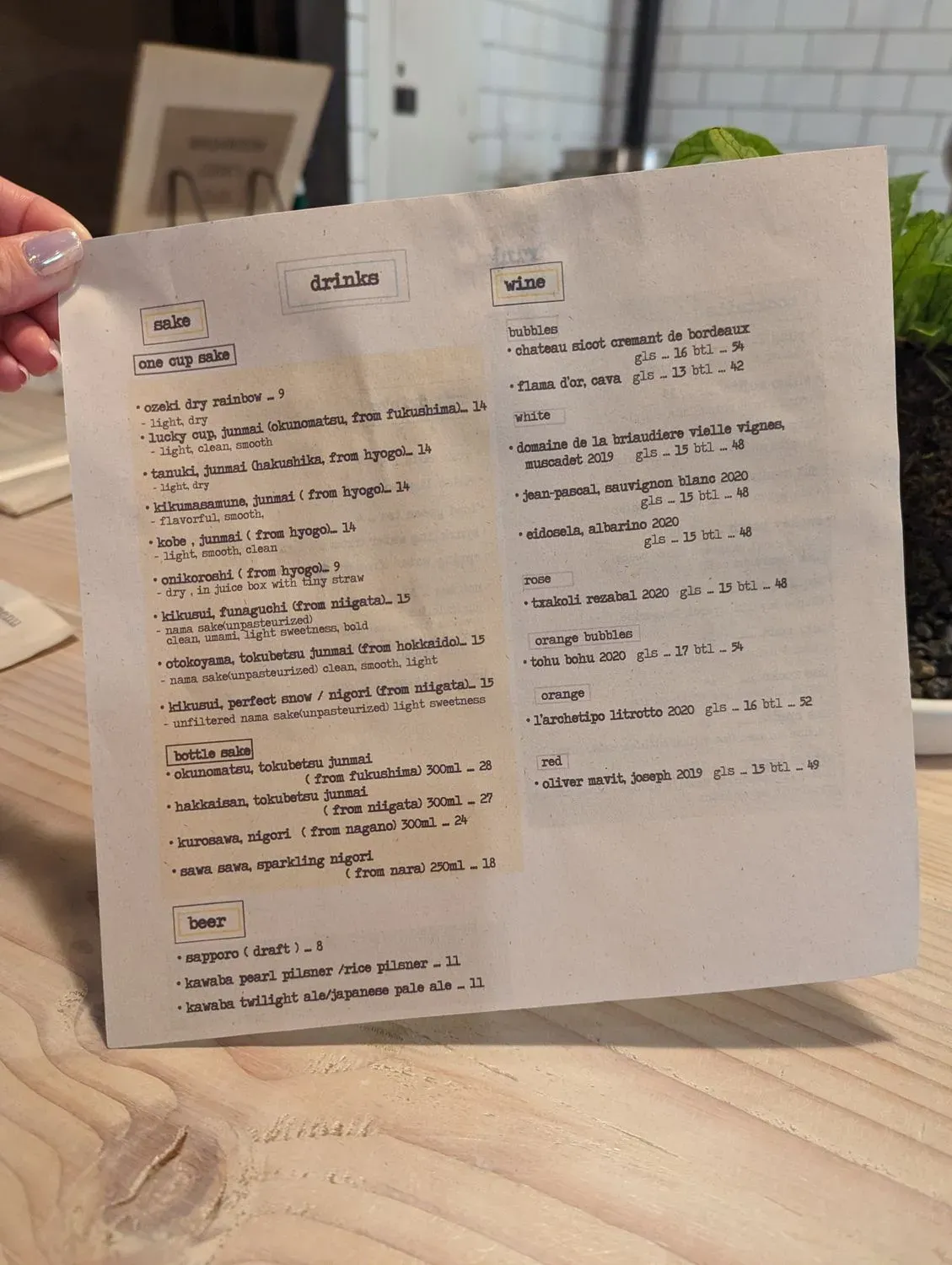 Menu 4