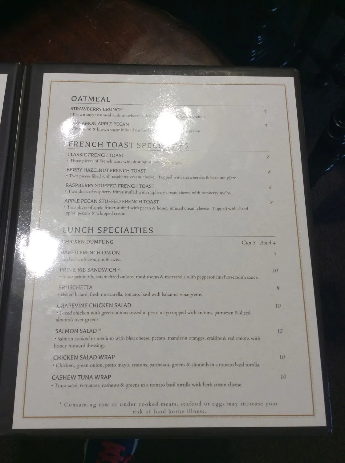 Menu 6