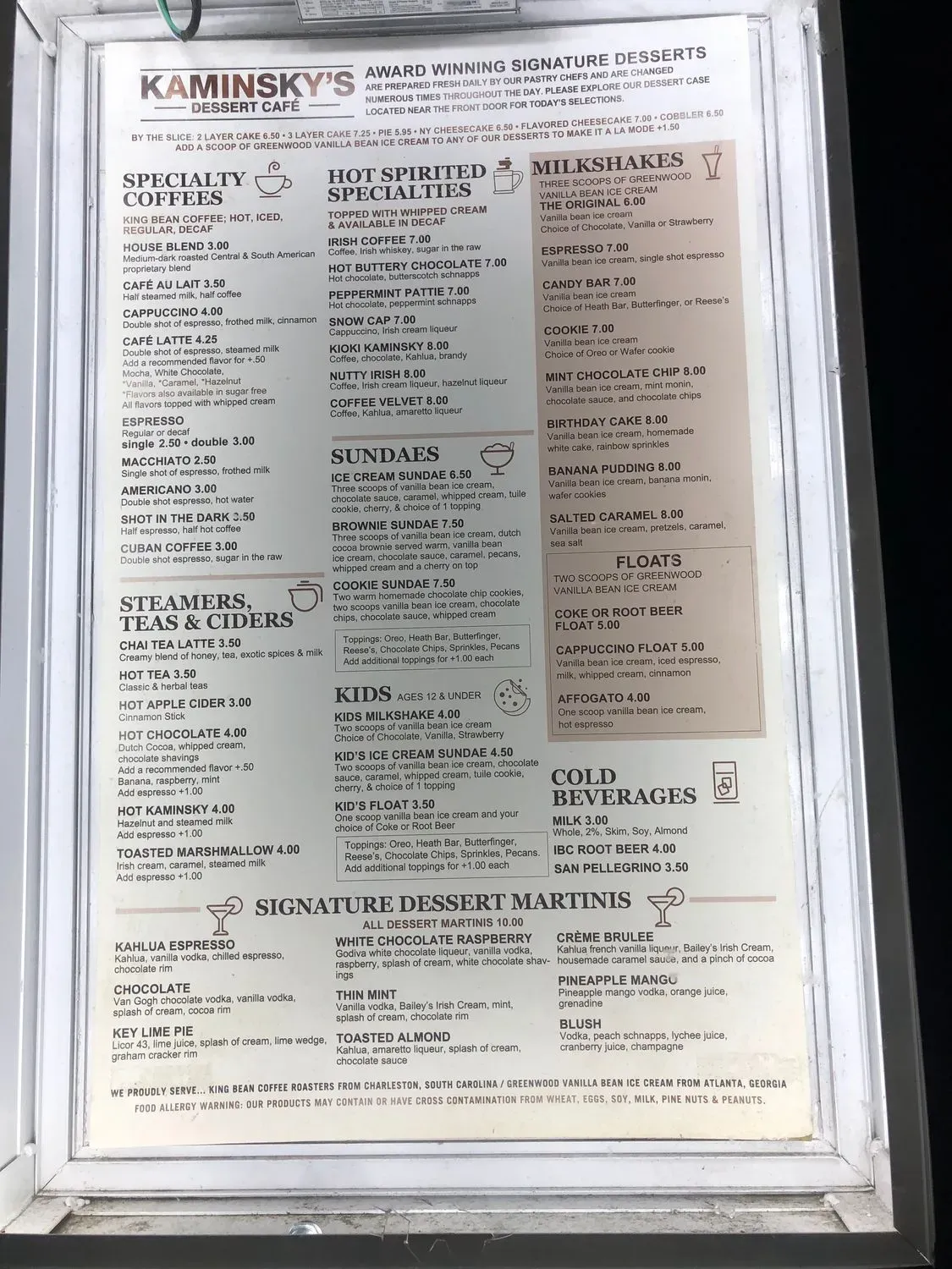 Menu 6