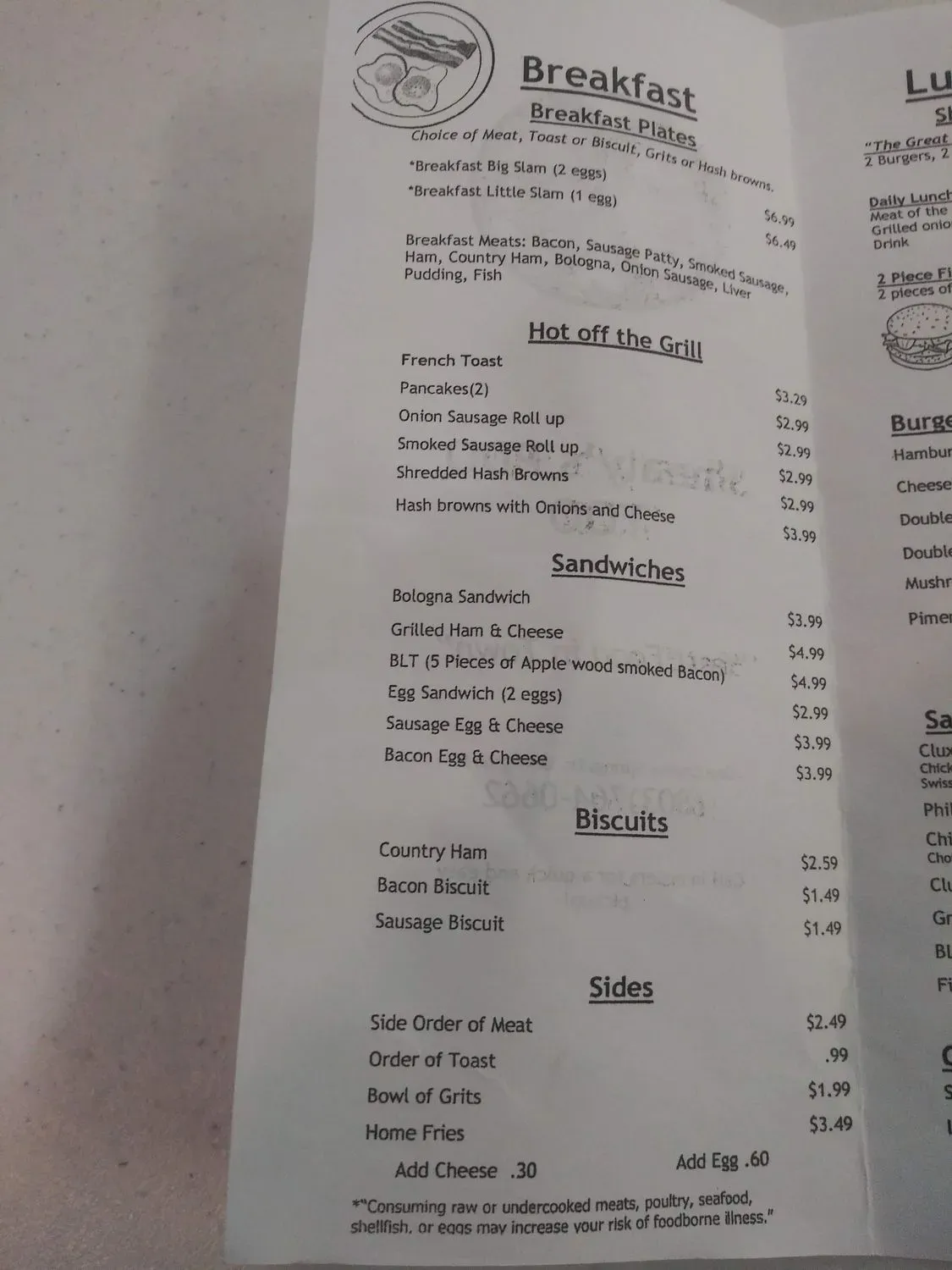 Menu 6