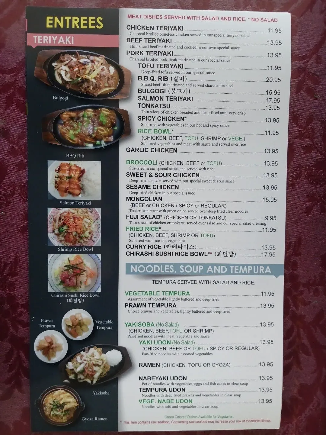 Menu 4