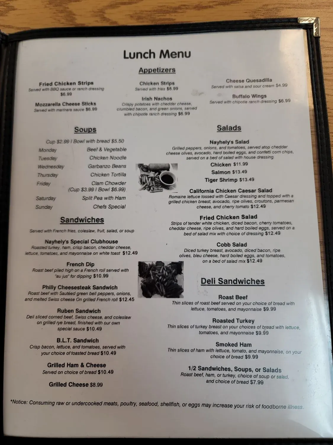 Menu 6