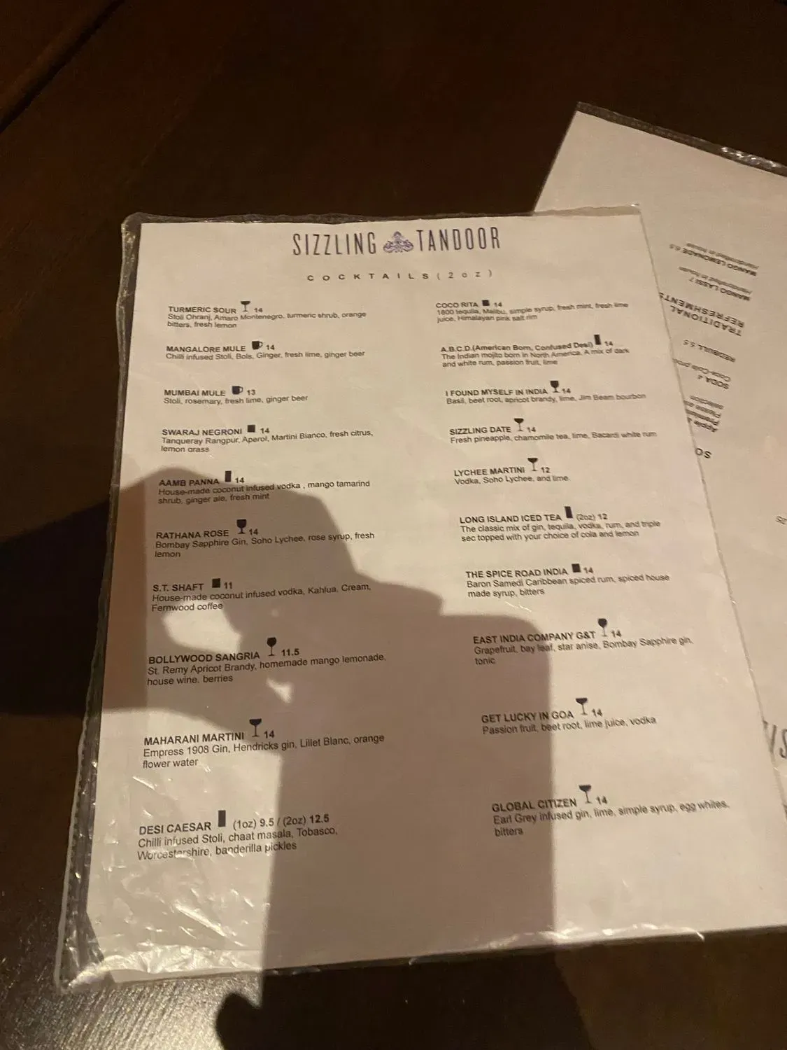 Menu 6