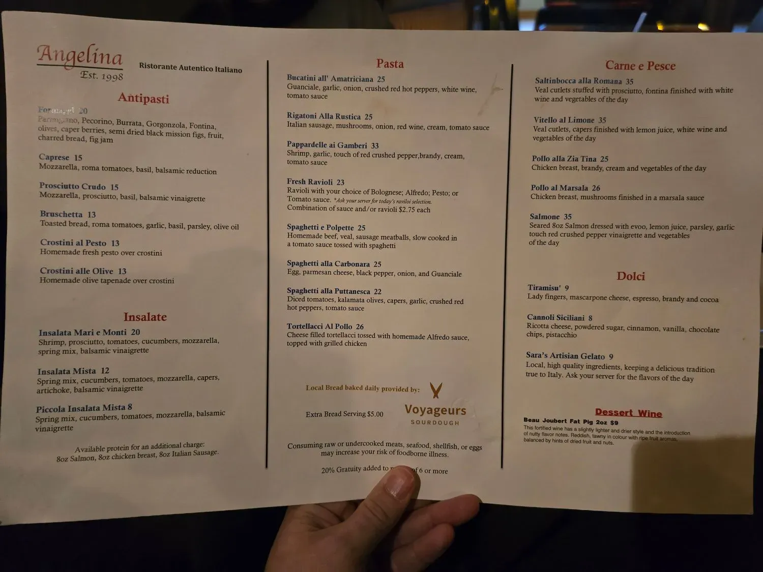 Menu 3