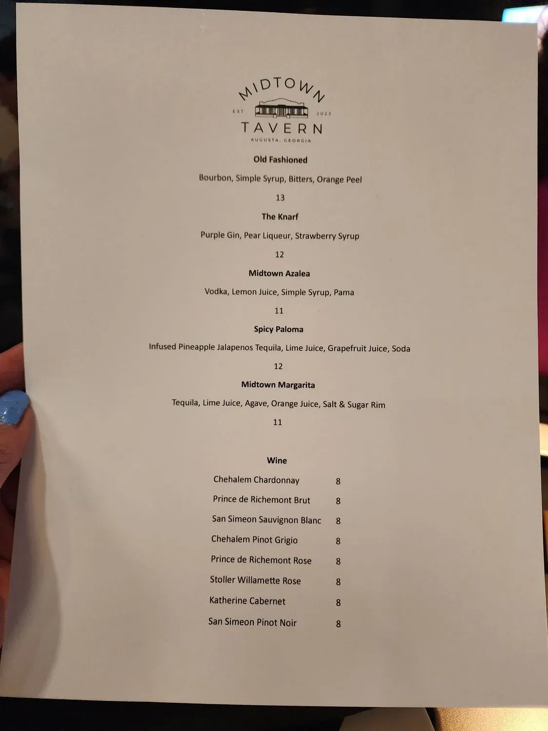 Menu 3