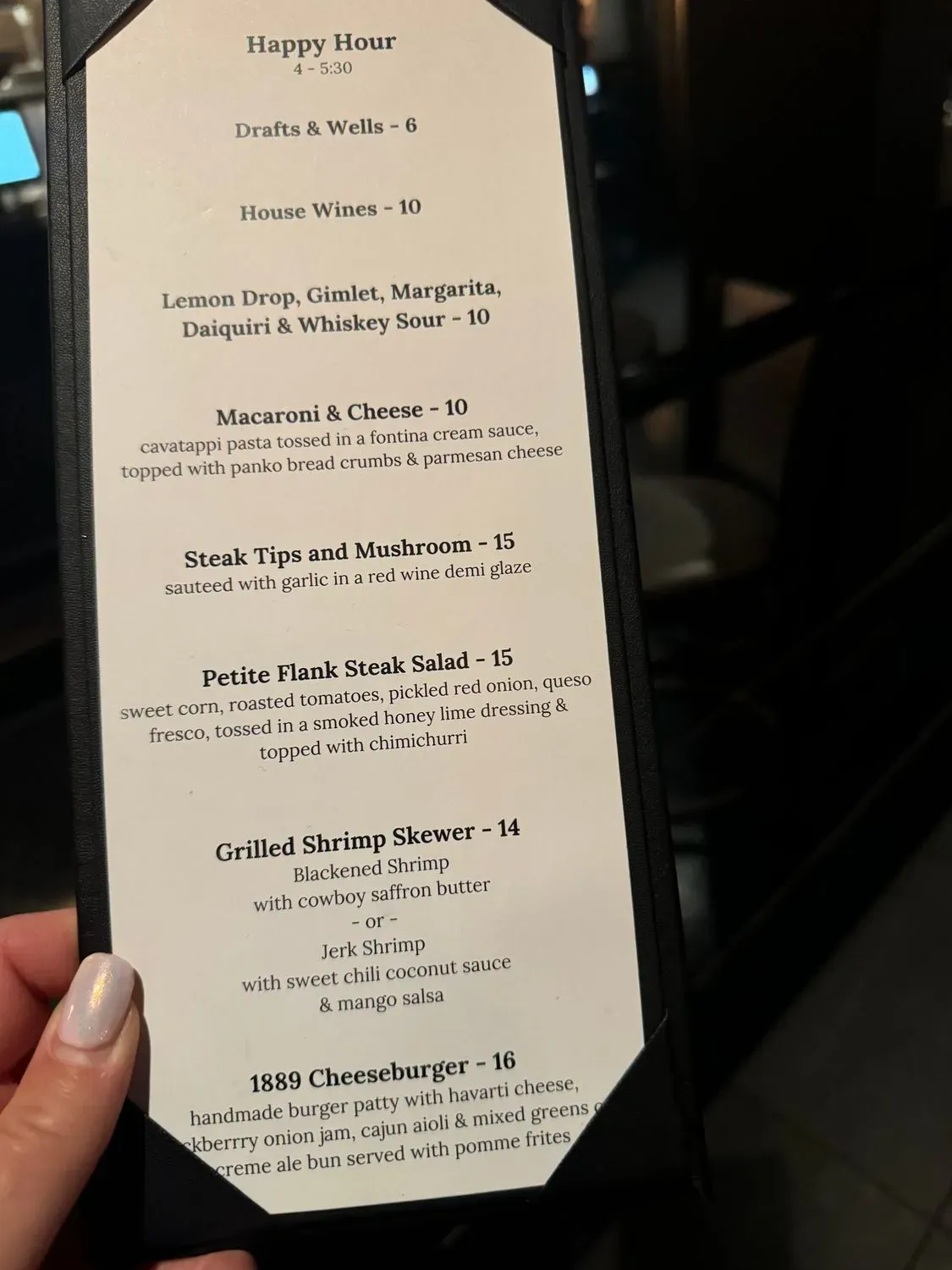 Menu 4