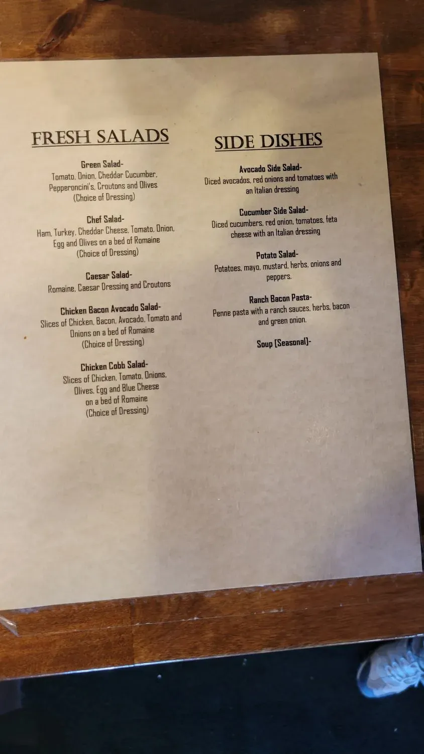 Menu 3