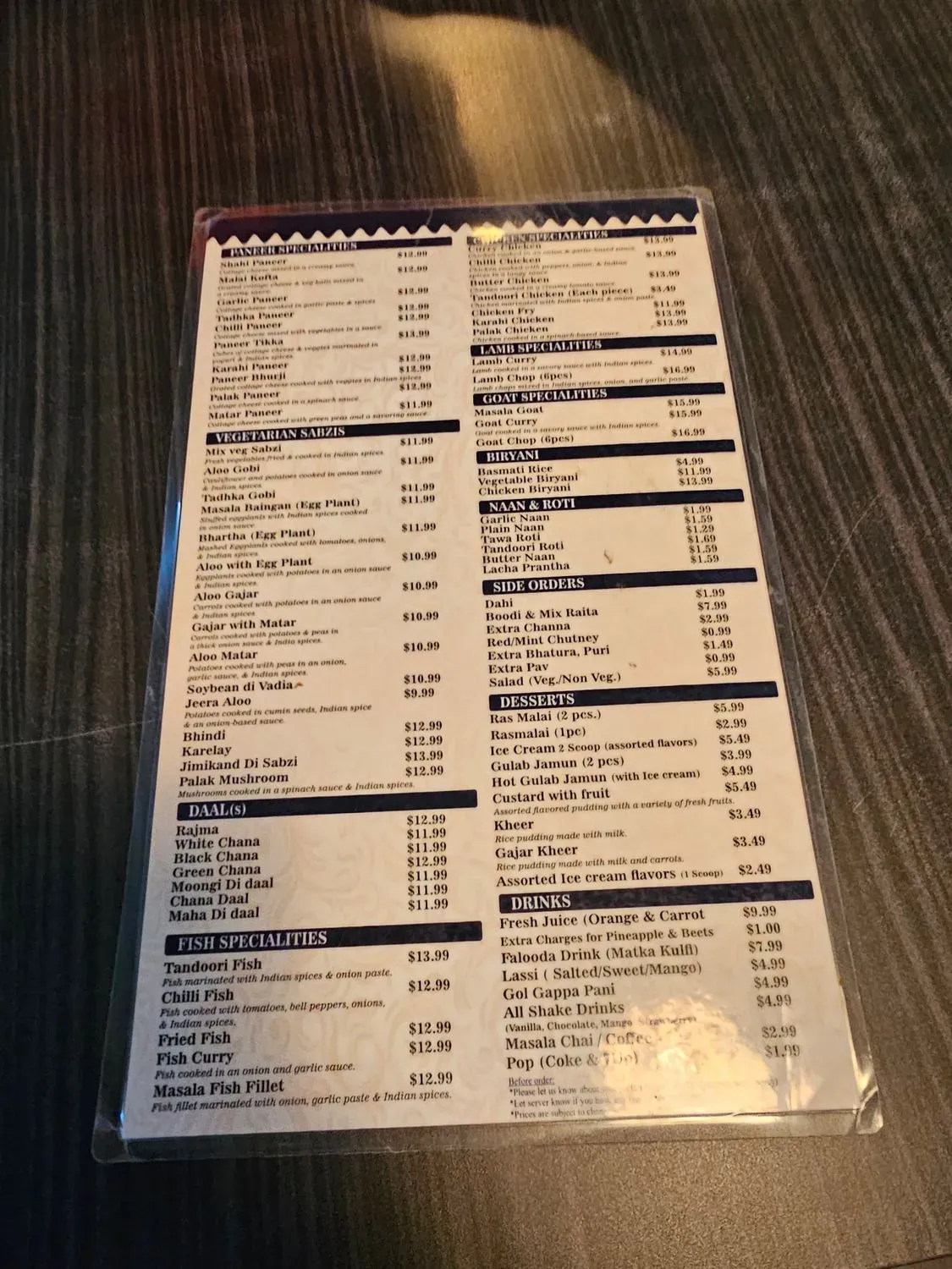 Menu 4