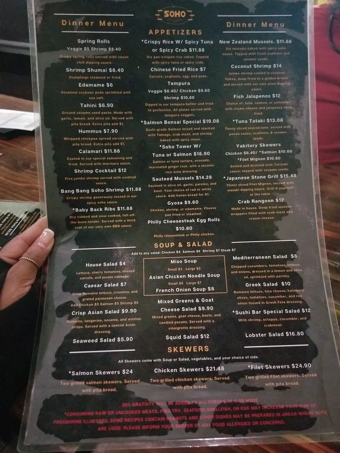 Menu 6