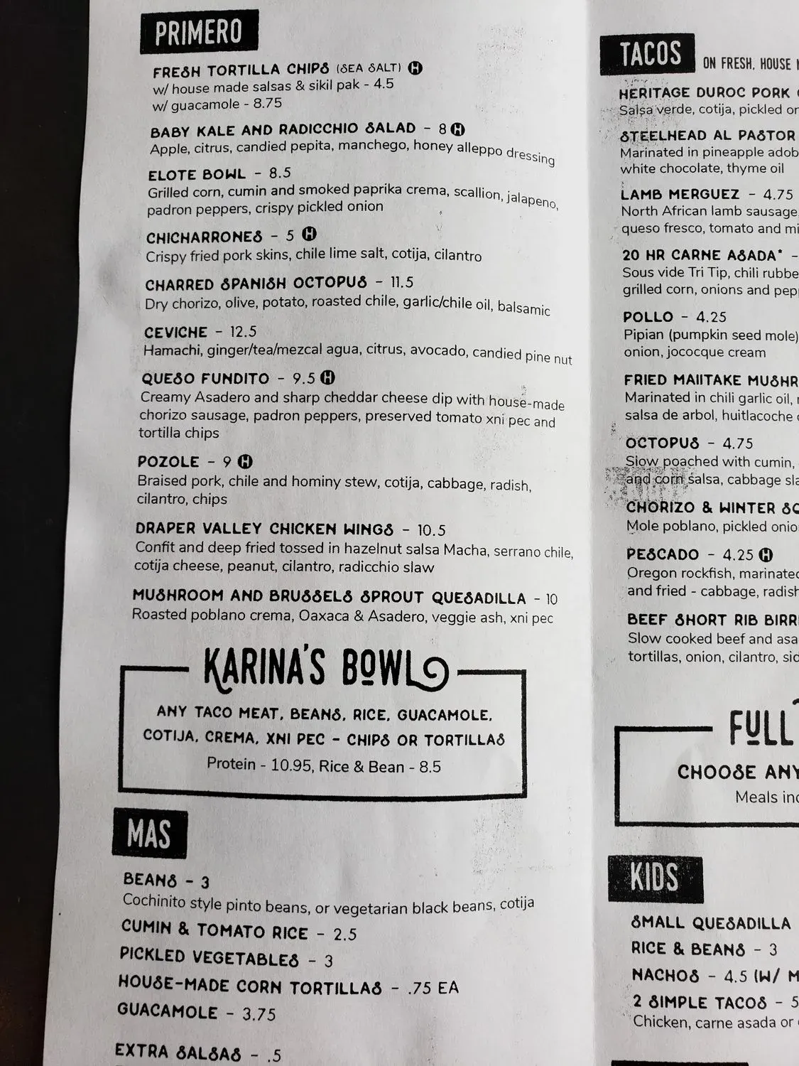 Menu 4