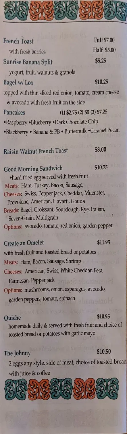 Menu 4