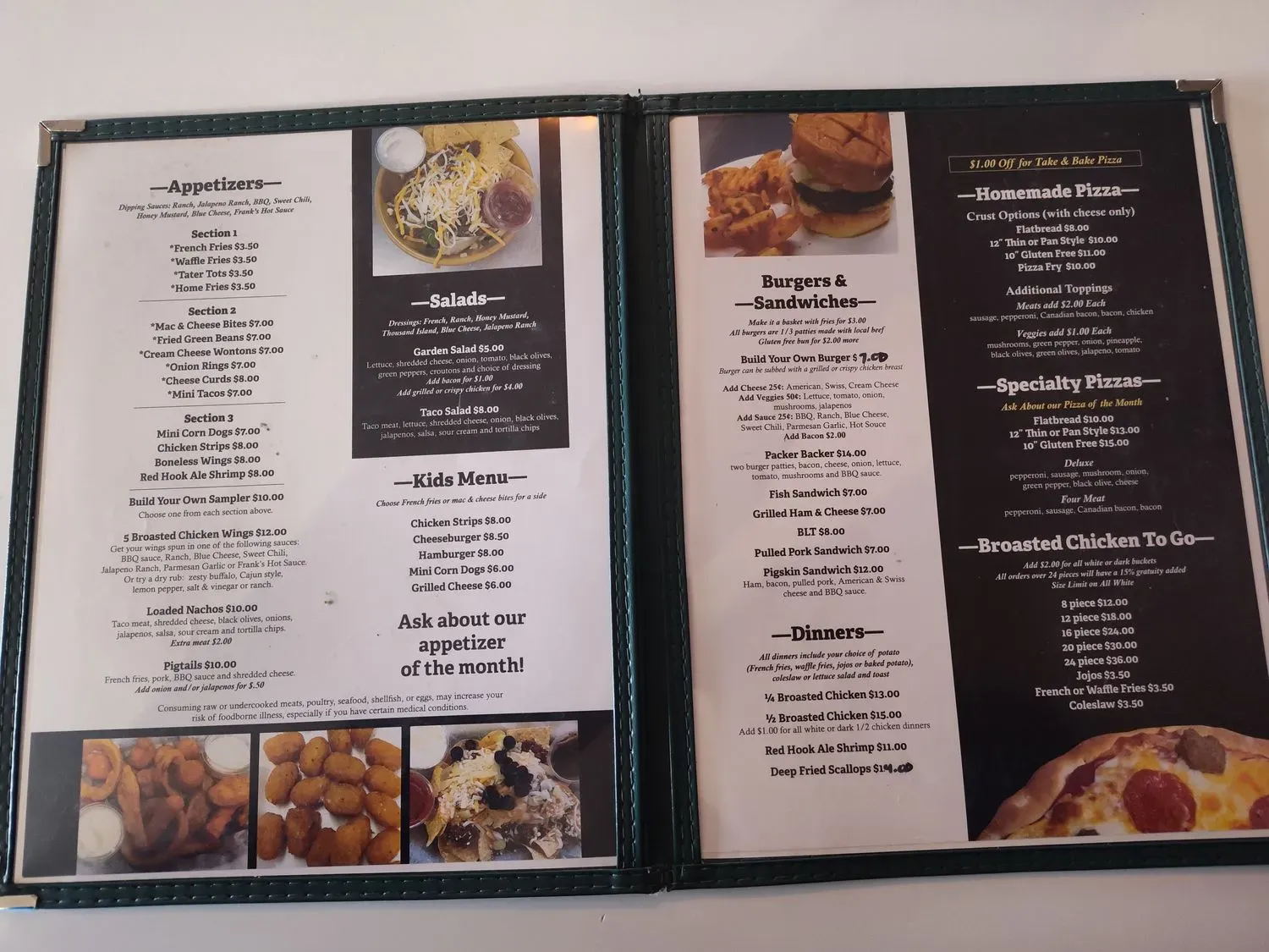 Gosnell's Packer Inn Menu - Updated October 2025