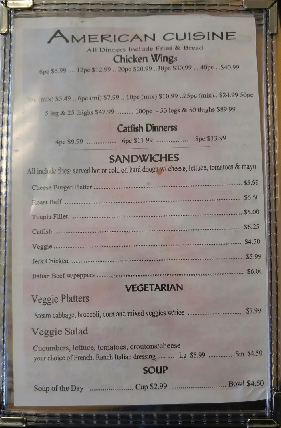 Menu 4