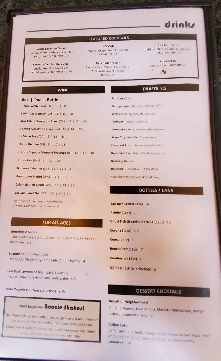 Menu 3