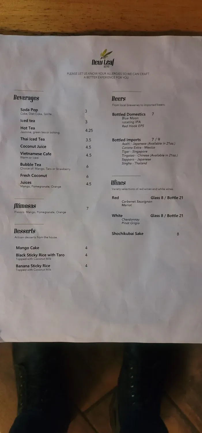 Menu 6