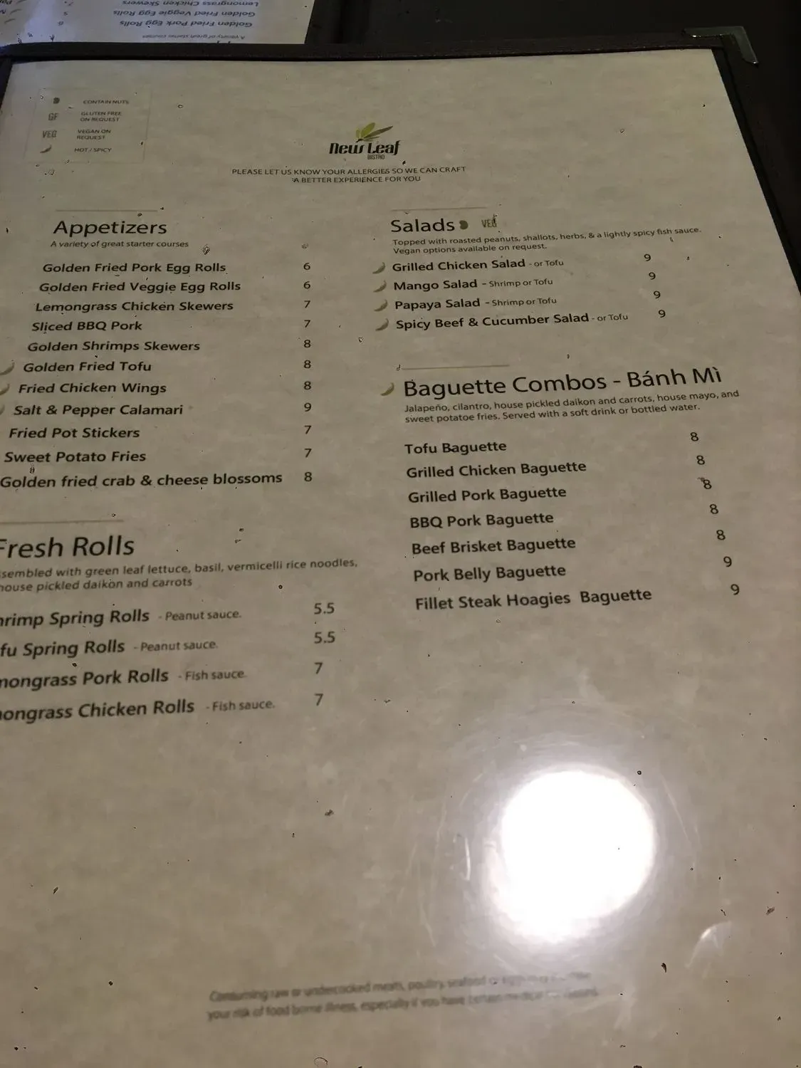 Menu 4