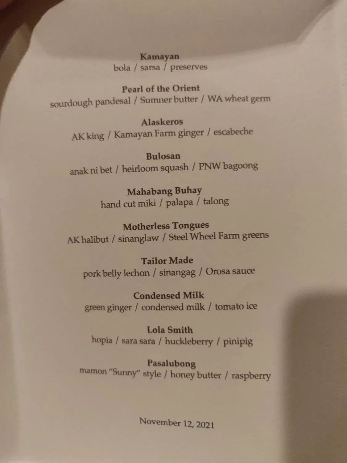 Menu 3