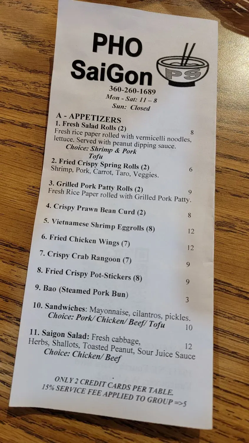 Menu 4