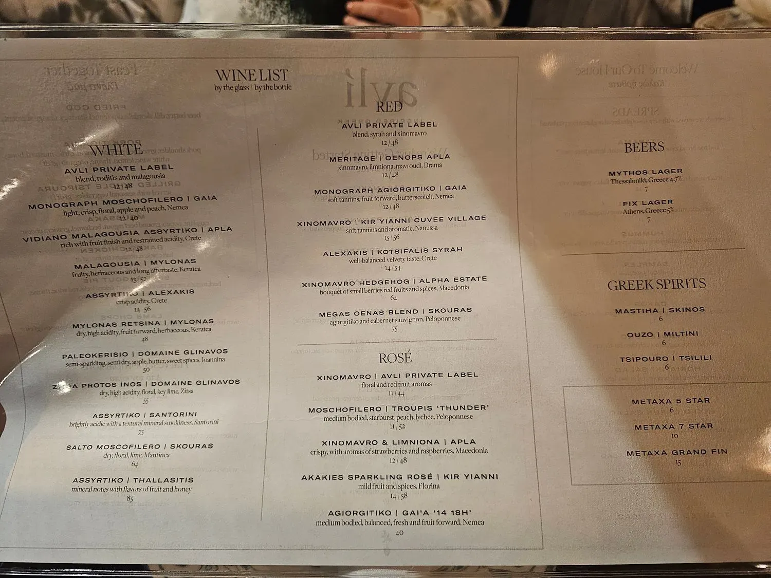 Menu 4