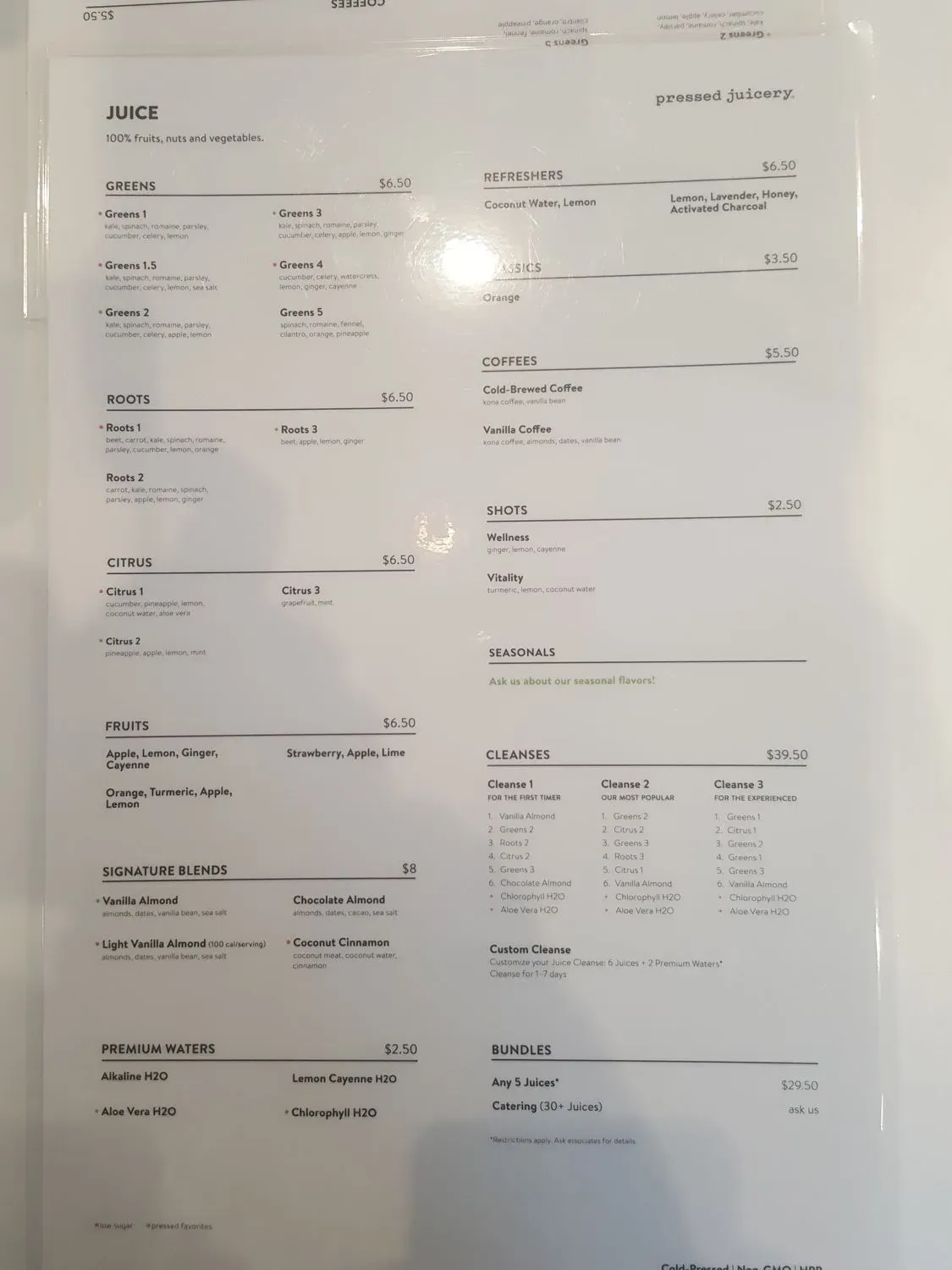 Menu 6