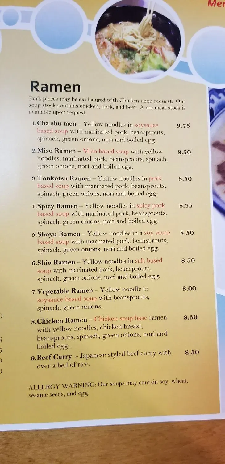 Menu 4