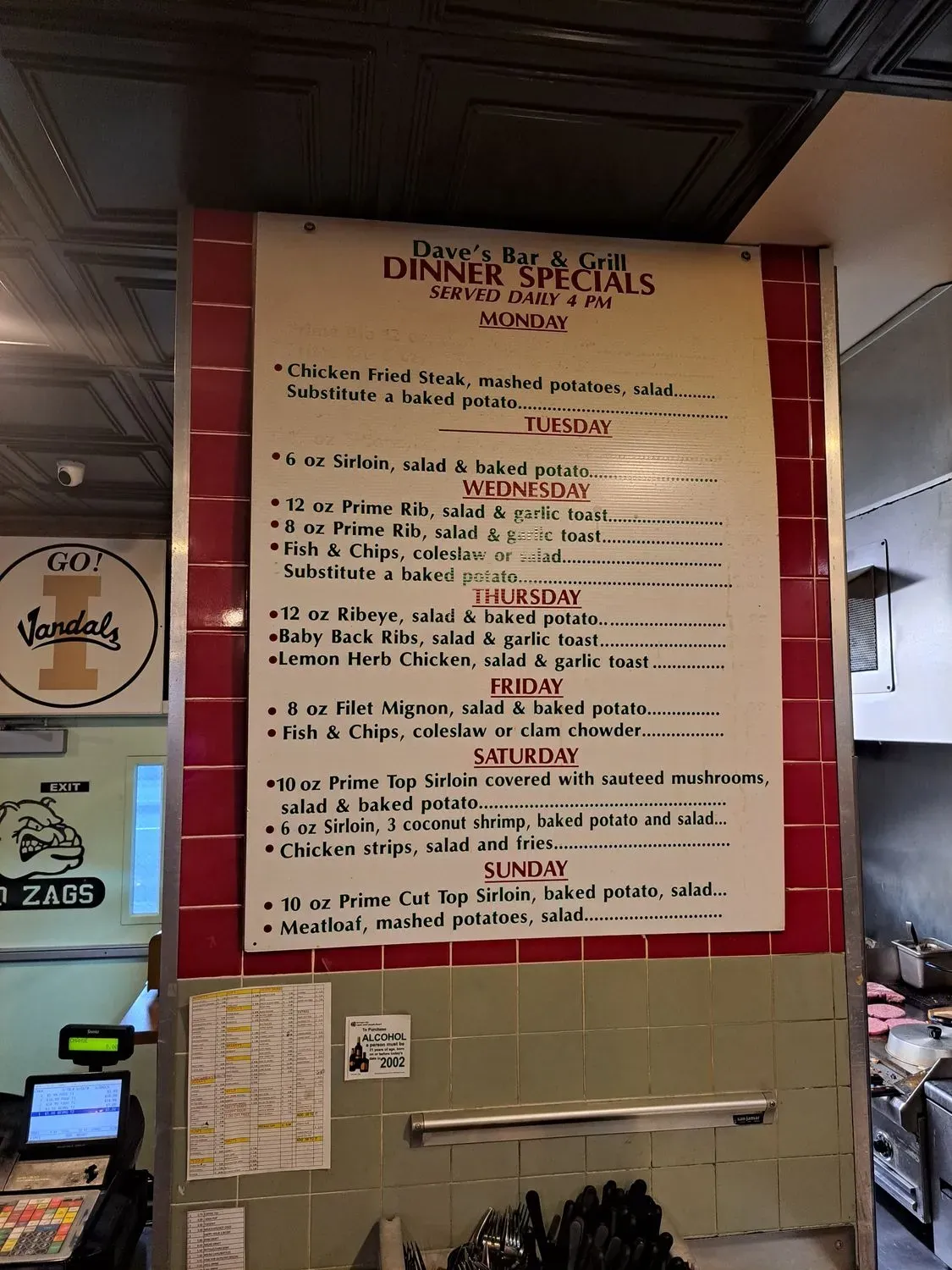 Menu 4