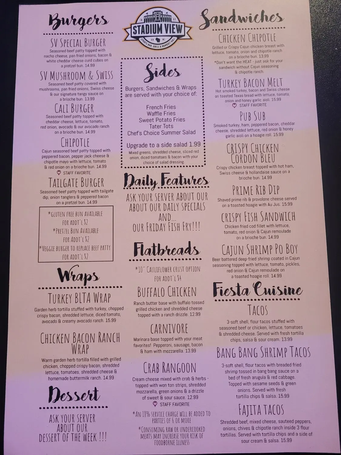 Menu 4