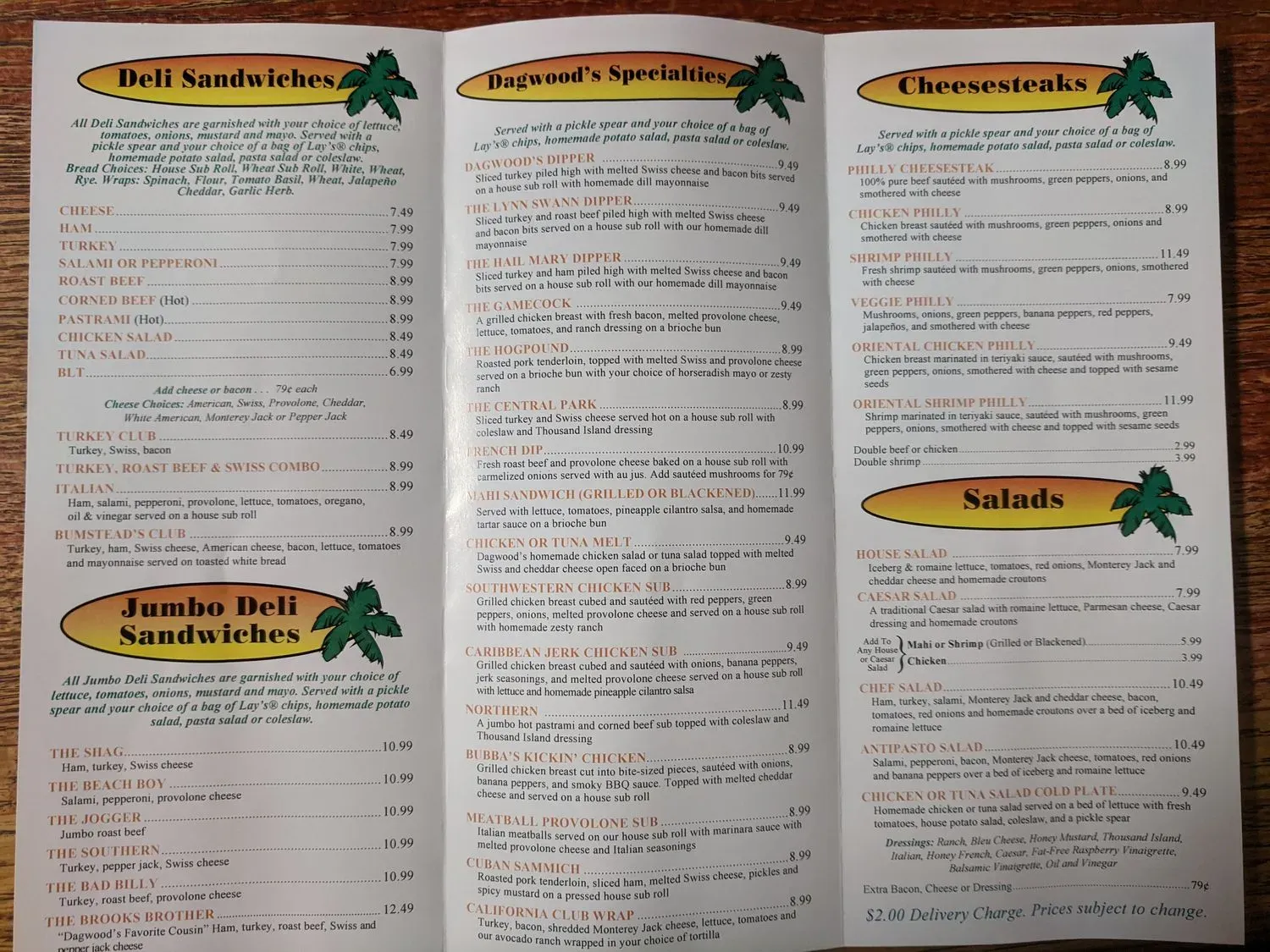 Menu 3